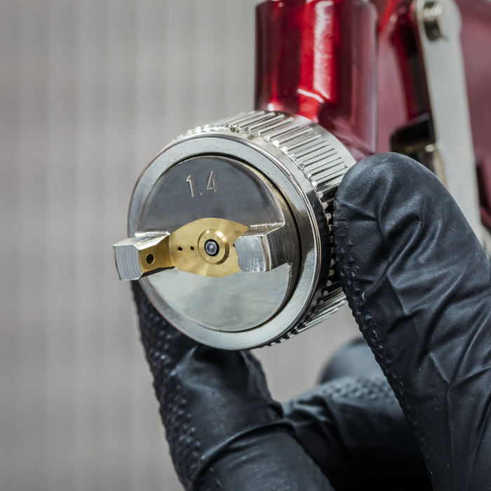 Gravity Feed Spray Gun 1.4mm Set-Up | S714G