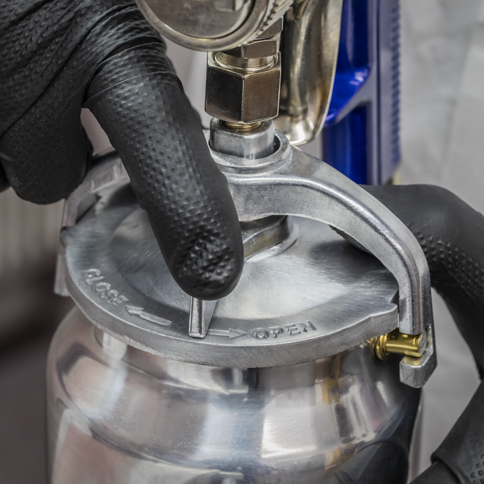 Suction Feed Spray Gun 1.7mm Set-Up | S717