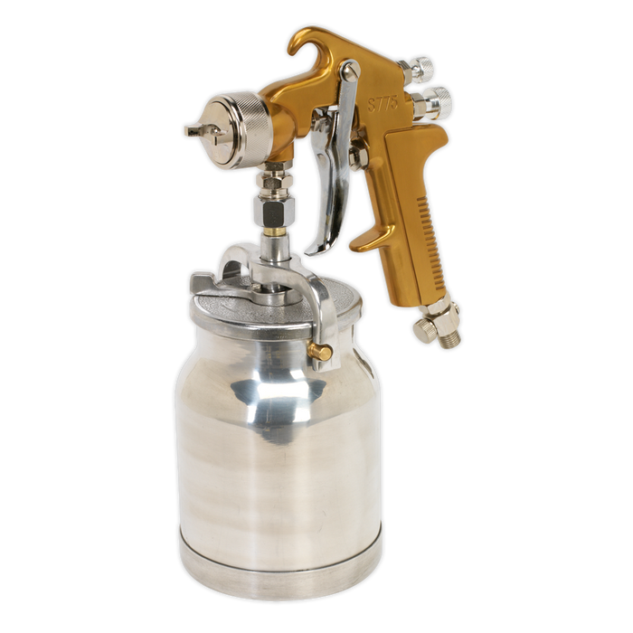 Siegen Suction Feed Spray Gun 1.7mm Set-Up | S775