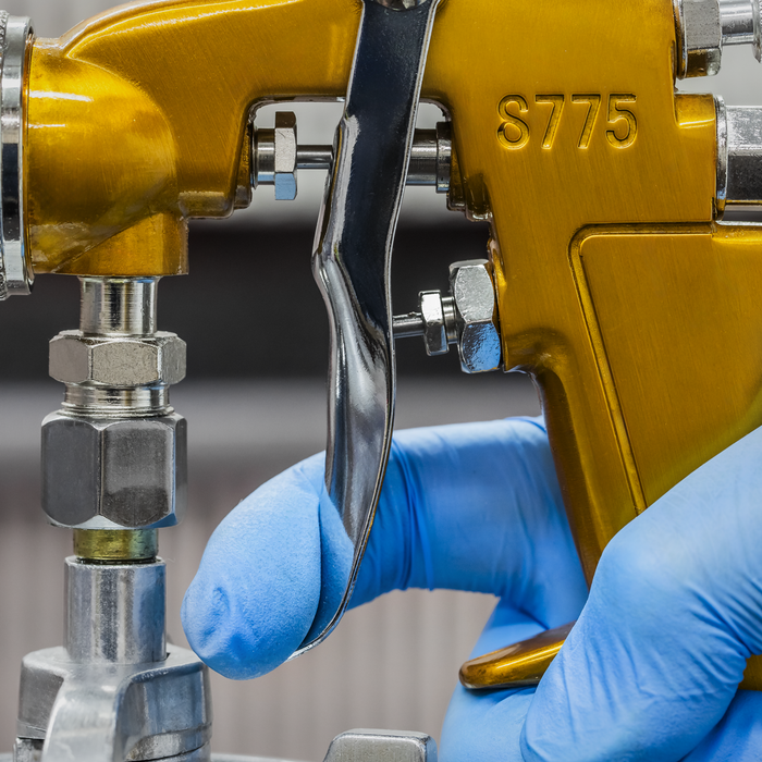 Siegen Suction Feed Spray Gun 1.7mm Set-Up | S775