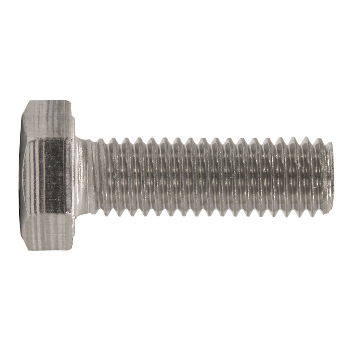 Stainless Steel Hex Head Set Screw DIN 933 - M8 X 25 A2 - Pack of 50 | S825S