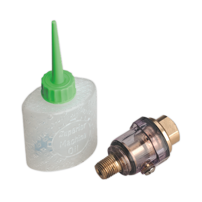 Mini In-Line Air Tool Oiler with Filler 1/4"BSP | SA111