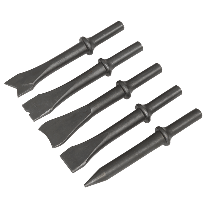 Air Hammer Chisel Set 120mm 5pc | SA12C