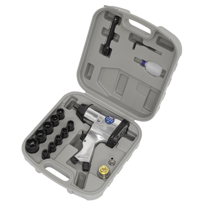 Air Impact Wrench Kit with Sockets 1/2"Sq Drive | SA2/TS