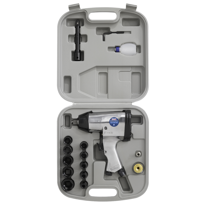 Air Impact Wrench Kit with Sockets 1/2"Sq Drive | SA2/TS