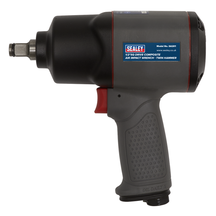 Composite Twin Hammer Air Impact Wrench 1/2"Sq Drive | SA201