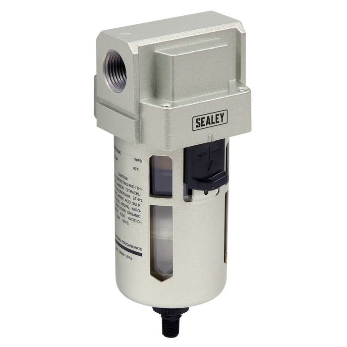 Auto Drain Air Filter Max. Airflow 140cfm | SA206FAD