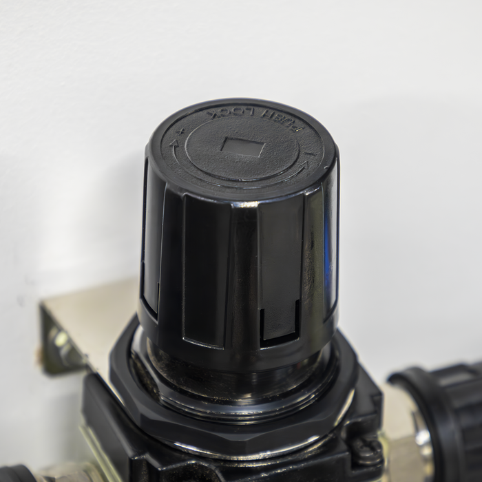 Auto Drain Air Filter/Regulator Max. Airflow 140cfm | SA206FRAD