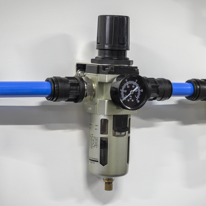 Auto Drain Air Filter/Regulator Max. Airflow 140cfm | SA206FRAD