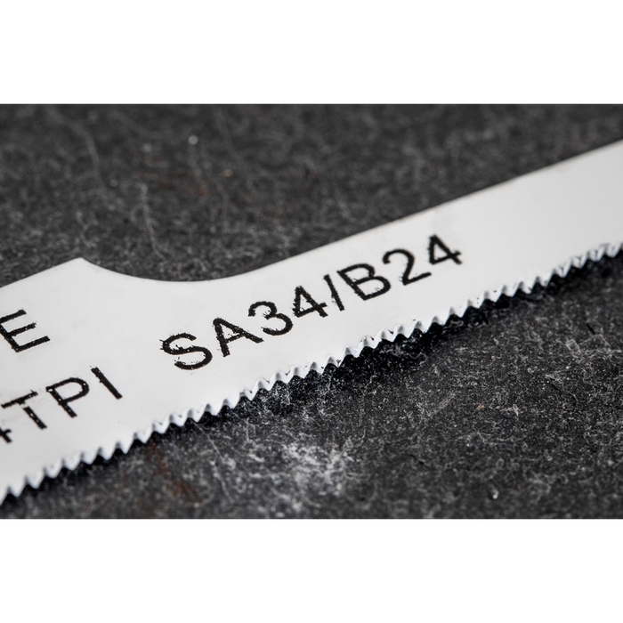 94.5mm HSS Air Saw Blade 24tpi - Pack of 5 | SA34/B24
