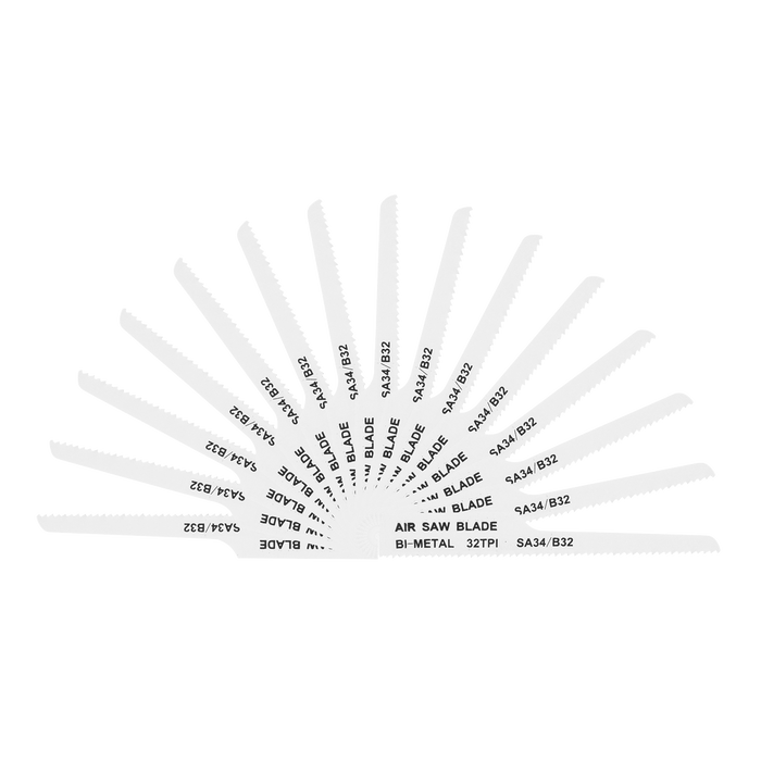 94.5mm HSS Air Saw Blade 32tpi - Pack of 15 | SA34/B3215