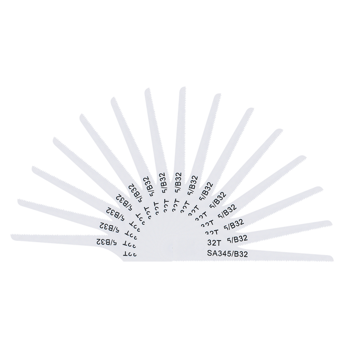 74mm HSS Air Saw Blade 32tpi - Pack of 15 | SA345/B3215