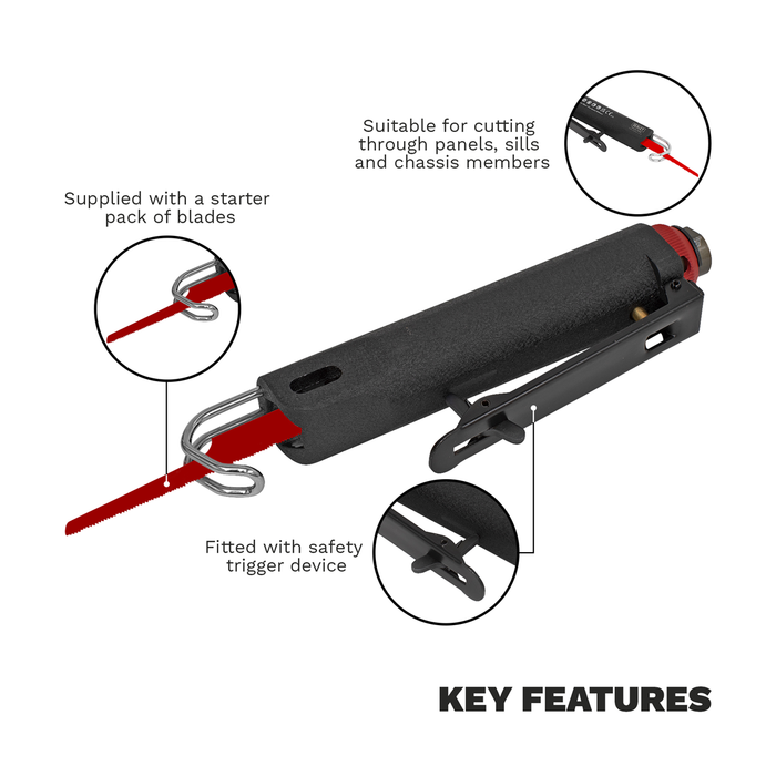Slim Body Reciprocating Air Saw | SA348