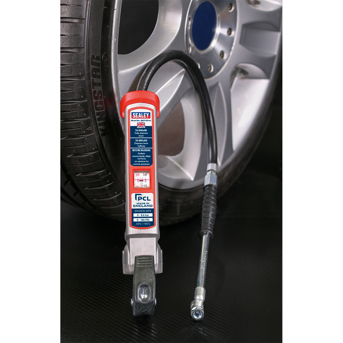 PCL Professional Tyre Inflator with Twin Push-On Connector | SA37/93