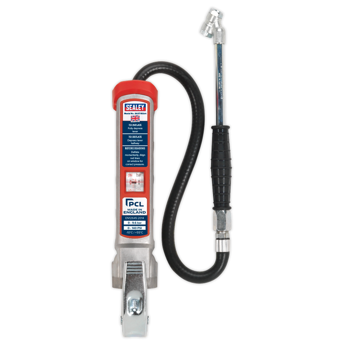 PCL Professional Tyre Inflator with Twin Push-On Connector | SA37/93