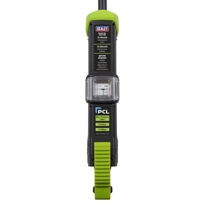 PCL Airlite Eco Tyre Inflator with Clip-On Connector | SA37/98