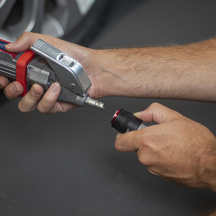 Tyre Inflator with 0.5m Hose & Twin Push-On Connector | SA371