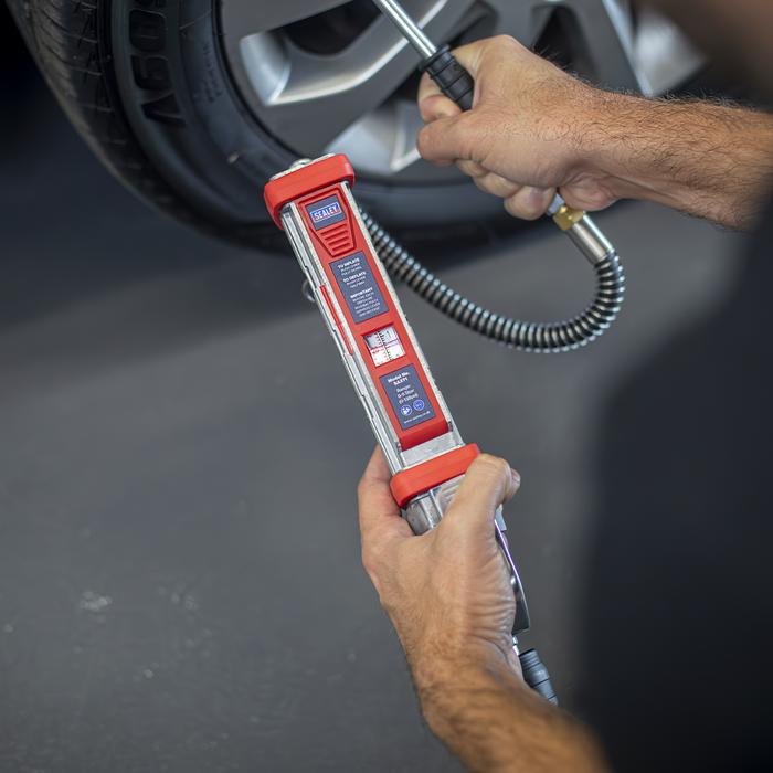 Tyre Inflator with 0.5m Hose & Twin Push-On Connector | SA371