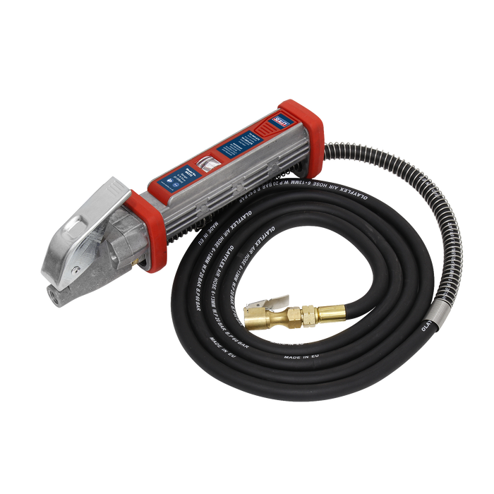 Tyre Inflator with 2.7m Hose & Clip-On Connector | SA372