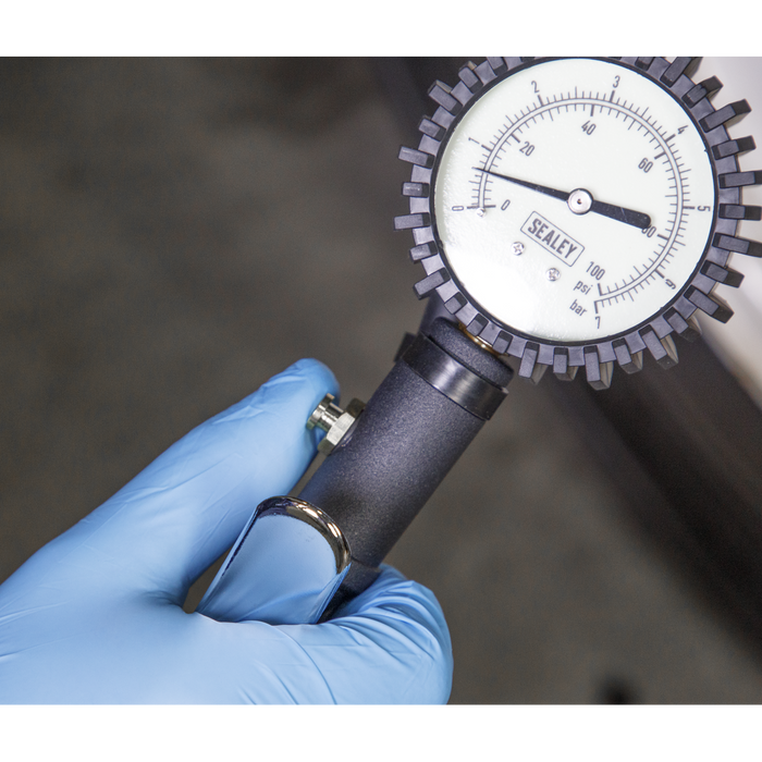 Tyre Inflator with Clip-On Connector | SA399