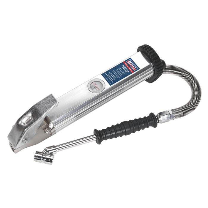 Long Type Tyre Inflator with Twin Push-On Connector | SA39