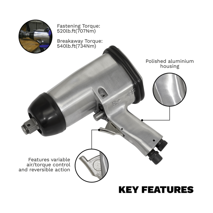 Air Impact Wrench 3/4"Sq Drive | SA4