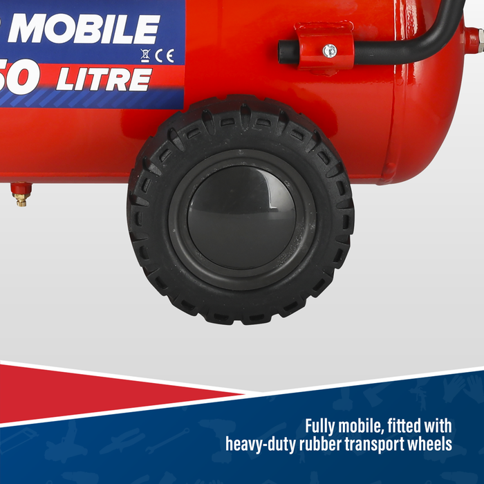 50L Belt Drive Air Compressor with Petrol Engine 5.5hp | SA5055
