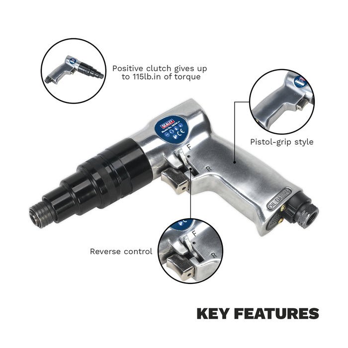 Pistol Grip Air Screwdriver | SA58