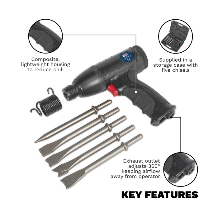 Premier Medium Stroke Composite Air Hammer Kit | SA613