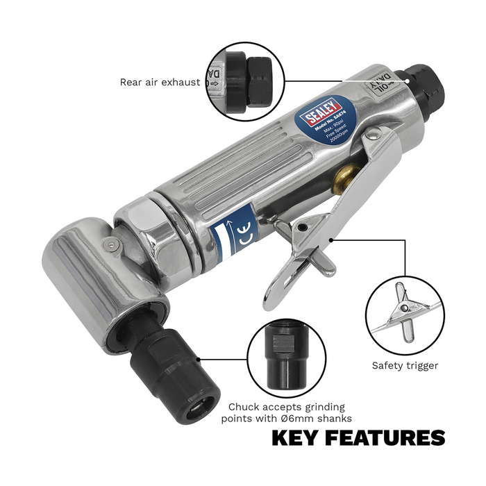 90° Angle Air Die Grinder | SA674