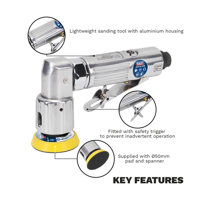 Air Orbital Sander 50mm | SA70