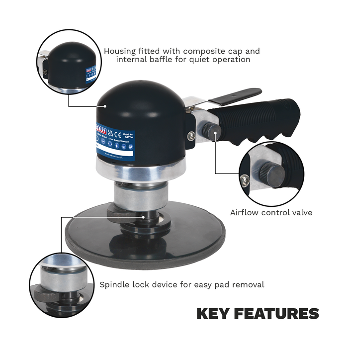 Air Random Orbital Sander 150mm | SA77