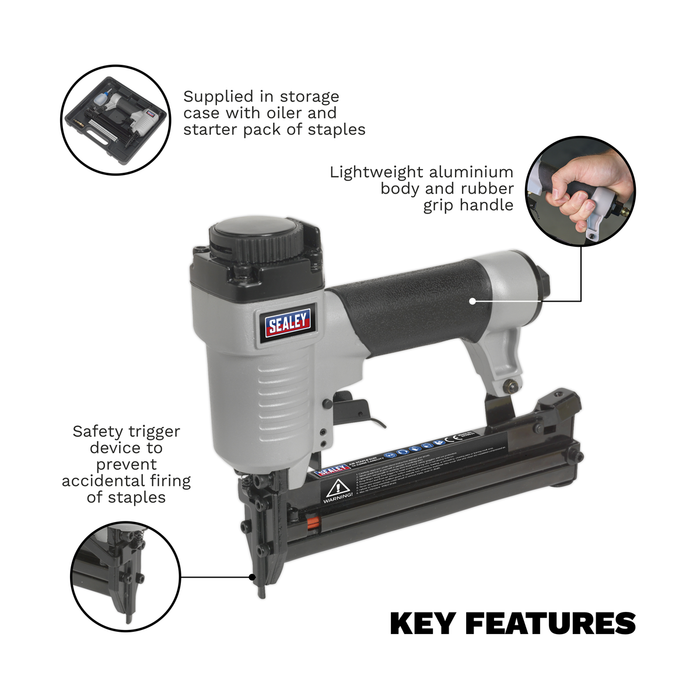 Air Staple Gun 13-32mm Capacity | SA789
