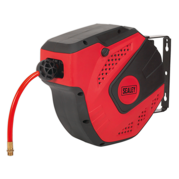 10m Auto-Rewind Control PU Air Hose Reel 8mm ID | SA821
