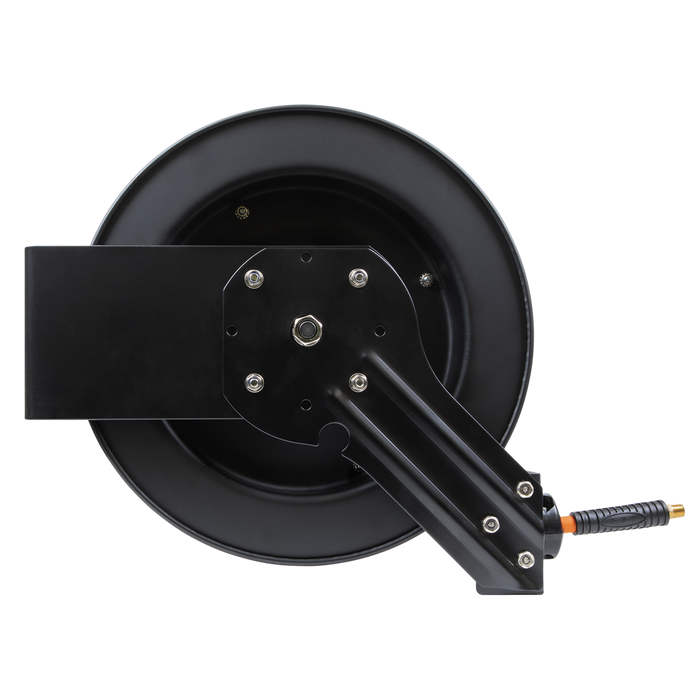 15m Retractable High-Visibility Hybrid Air Hose with Steel Reel 10mm ID | SA841HY