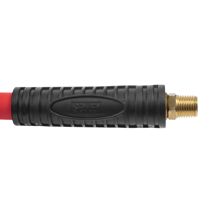 8m Retractable Rubber Air Hose with Steel Reel 10mm ID | SA84