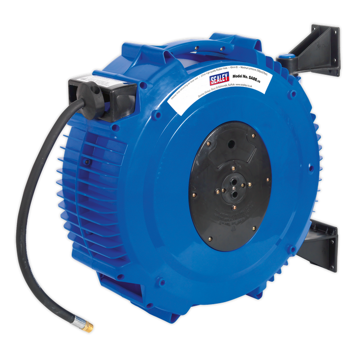 20m Retractable Rubber Air Hose Reel 10mm ID | SA88