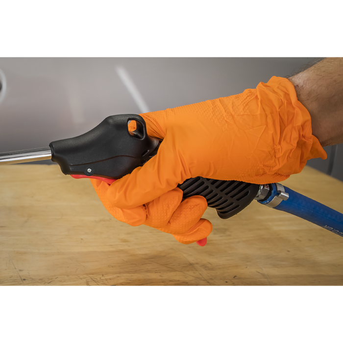 Air Blow Gun 100mm with 1/4"BSP Air Inlet & Safety Nozzle | SA9131