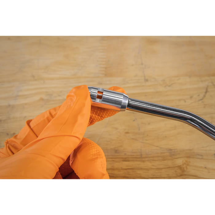 Air Blow Gun 100mm with 1/4"BSP Air Inlet & Safety Nozzle | SA9131