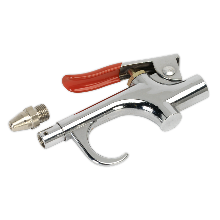 Palm Type Air Blow Gun with 1/4"BSP Air Inlet & Safety Nozzle | SA913