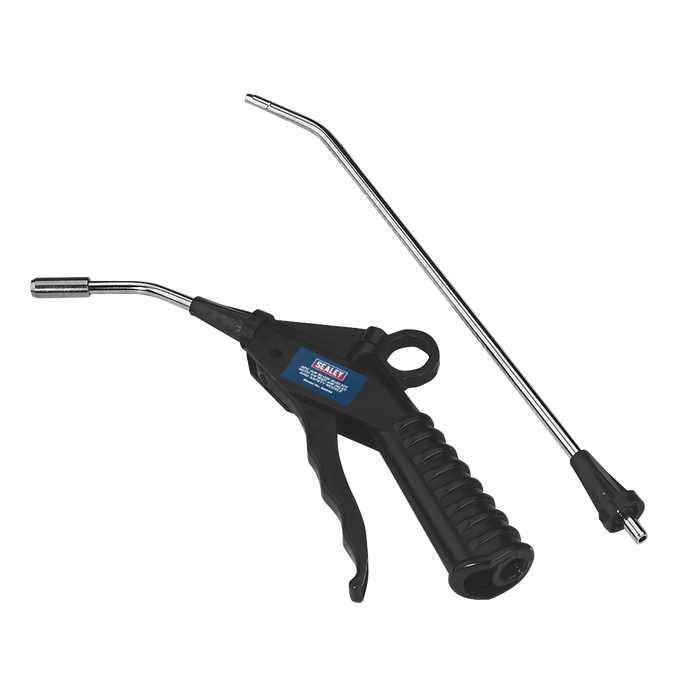 Air Blow Gun Kit with 1/4"BSP Air Inlet & Safety Nozzle 4pc | SA914