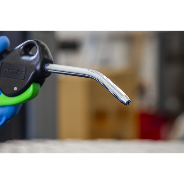 Premier Air Blow Gun with Angled Lance 100mm & 1/4"BSP Air Inlet | SA9230
