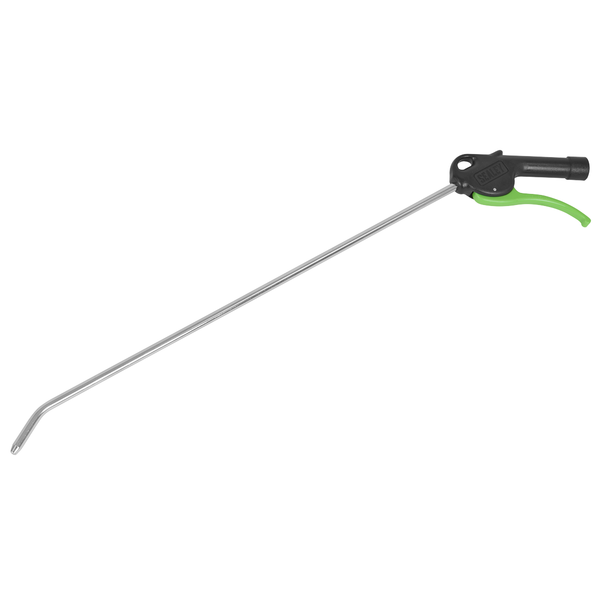 Air Blow Gun with Angled Lance Ø8mm 480mm with 1/4