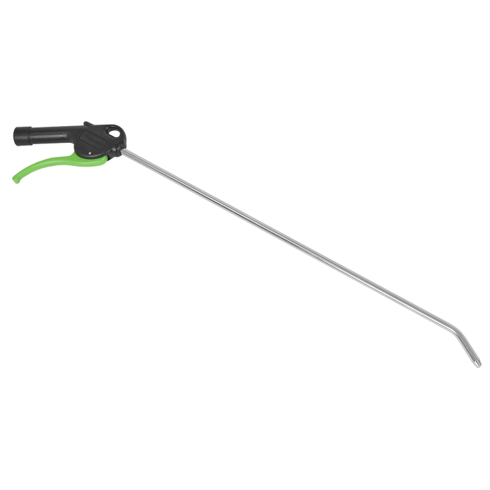 Air Blow Gun with Angled Lance Ø8mm 480mm with 1/4"BSP Air Inlet | SA9232