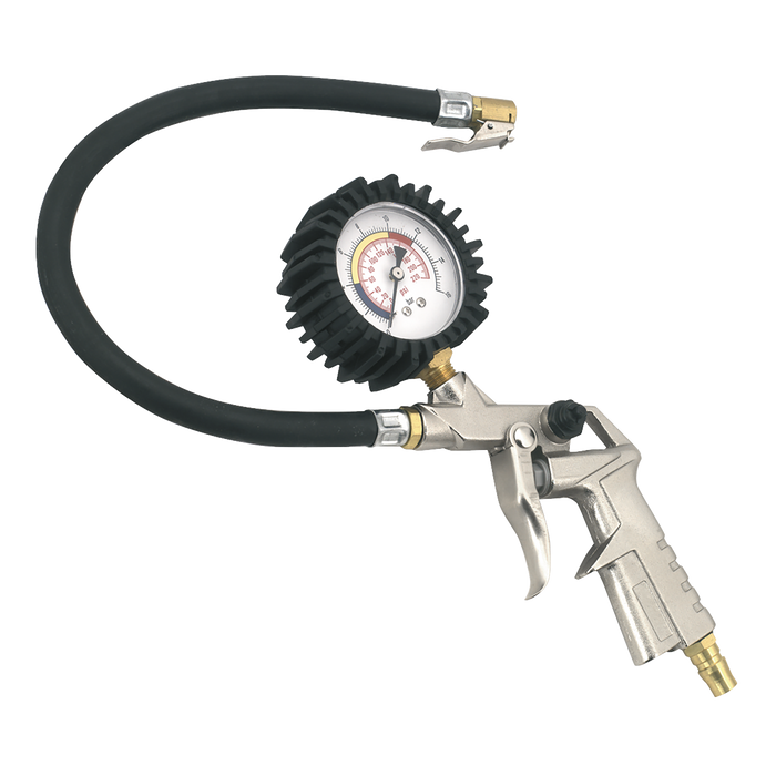 Tyre Inflator with Clip-On Connector | SA924