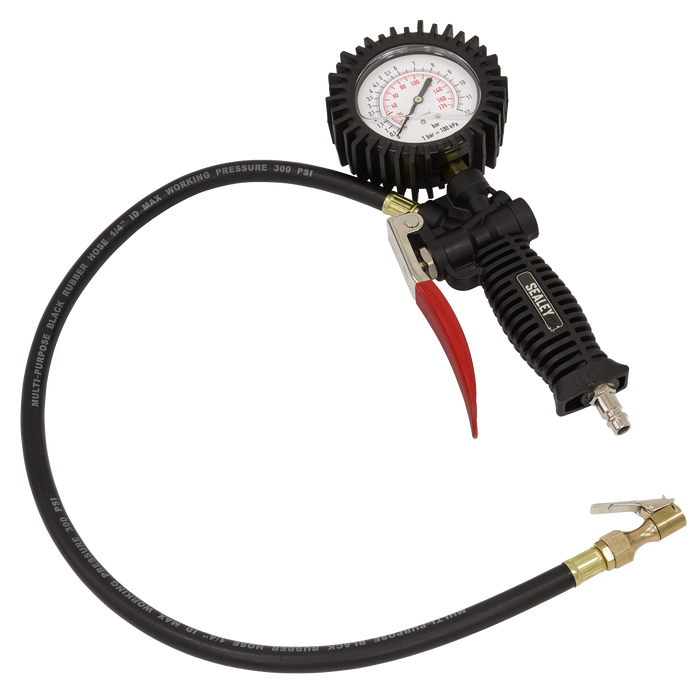 Tyre Inflator with Clip-On Connector | SA9304
