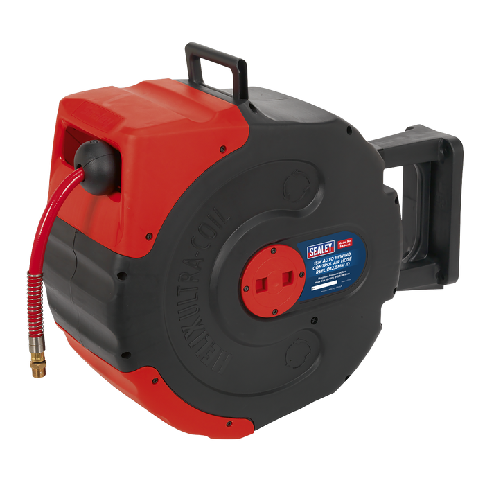 15m Auto-Rewind Control Air Hose Reel 12.5mm ID | SA94