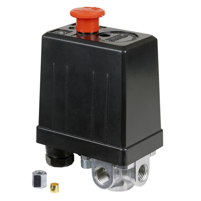 Pressure Switch with 4 x 1/4" Ports 6-8bar | SAC03PS