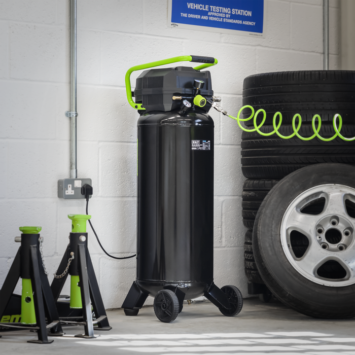 50L Oil Free Belt Drive Compressor 2hp | SAC05020
