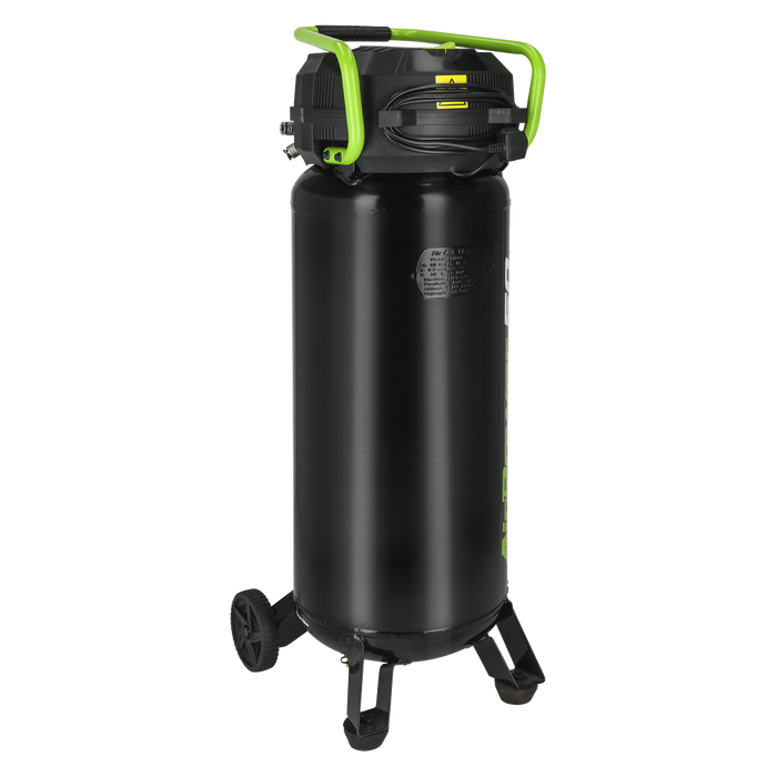 50L Oil Free Belt Drive Compressor 2hp | SAC05020